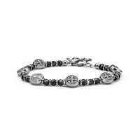 Bracciale Maria Cristina Sterling Uomo My Saint in Argento Pietre dure G2250 - G2250
